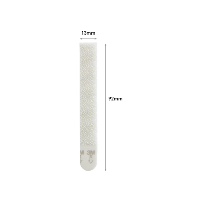 Bevestigingsstrip Command klik vast smal 5,4kg wit