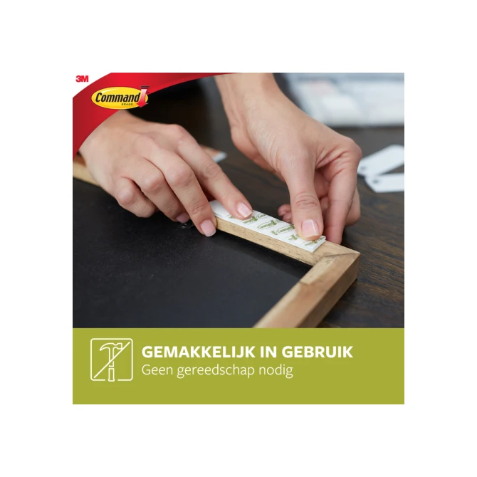 Bevestigingsstrip Command middelgroot klik vast 5,4kg wit