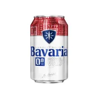Bier Bavaria 0.0% blik 330ml