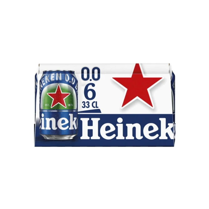 Bier Heineken 0.0% blik 330ml