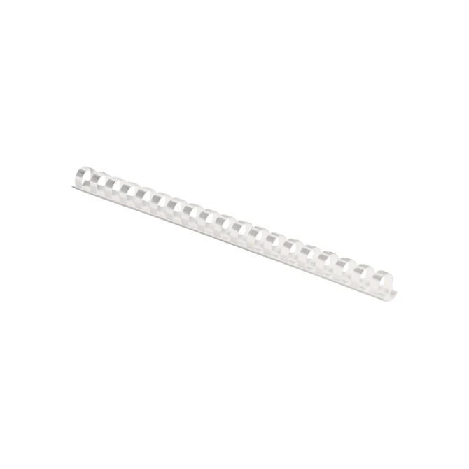 Bindrug Fellowes 10mm 21rings A4 wit 100 stuks