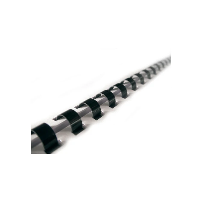 Bindrug GBC 16mm 21rings A4 zwart 100 stuks