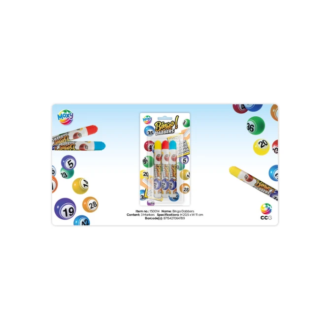 Bingo Dabbers Grifix 3 stuks