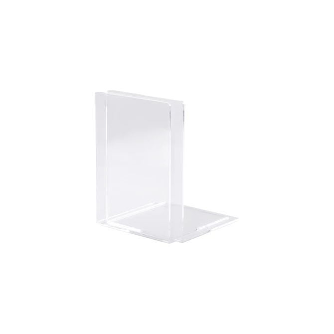 Boekensteun MAUL acryl 12x12x17cm set 2 glashelder