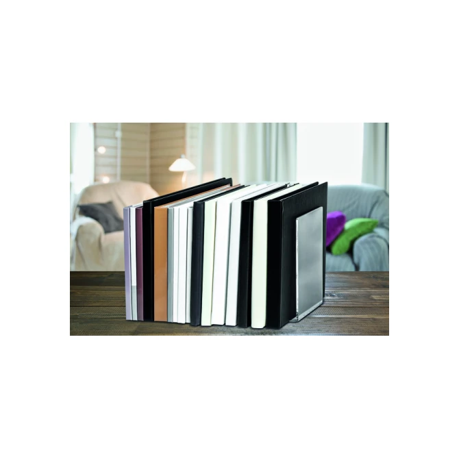 Boekensteun MAUL acryl 12x12x17cm set 2 glashelder