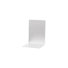 Boekensteun MAUL aluminium 16x15x21cm set 2 zilver