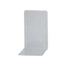 Boekensteun MAUL Pro 140x120x240mm set 2 staal wit