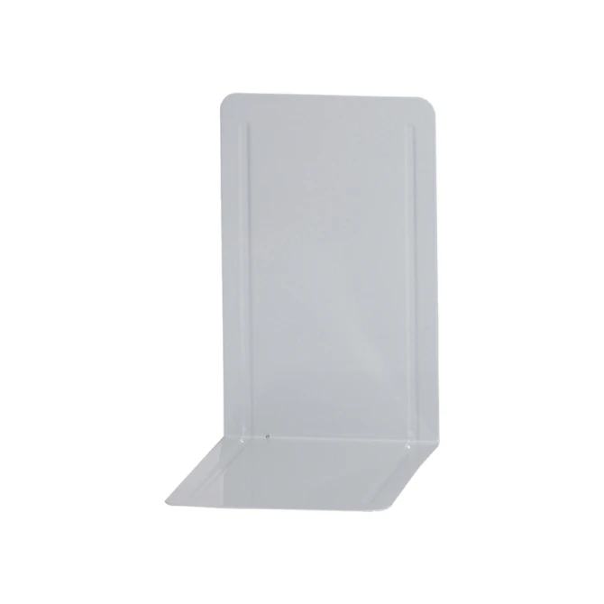 Boekensteun MAUL Pro 140x120x240mm set 2 staal wit