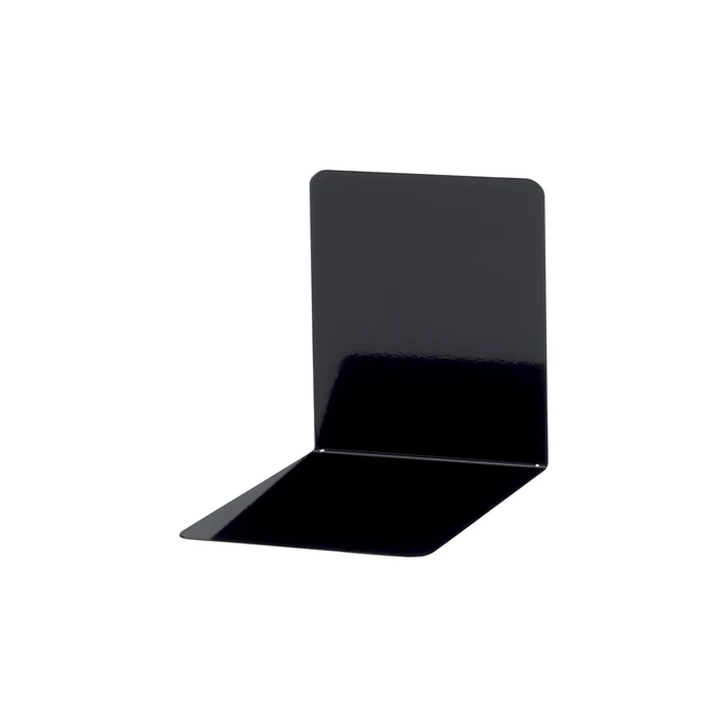 Boekensteun MAUL staal magnetisch 14x12x14cm set 2 zwart