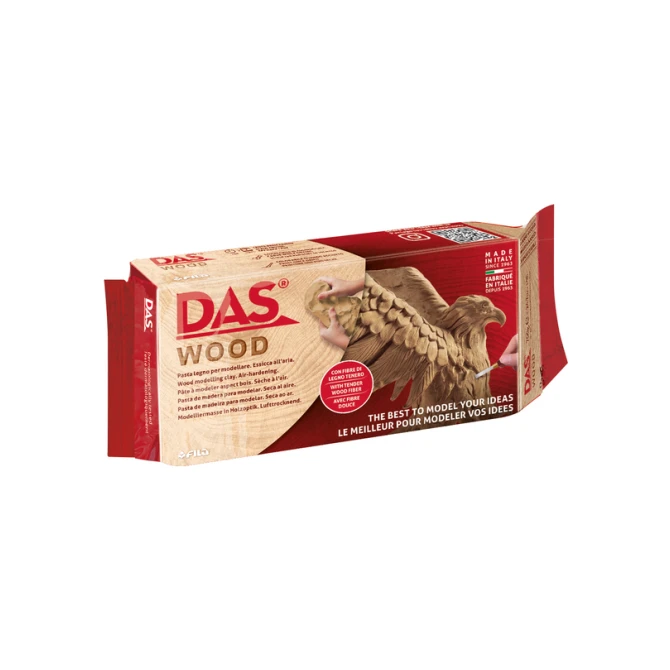 Boetseerklei DAS luchthardend 700 gram hout