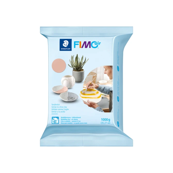 Boetseerklei Fimo Air 1000gram perzik