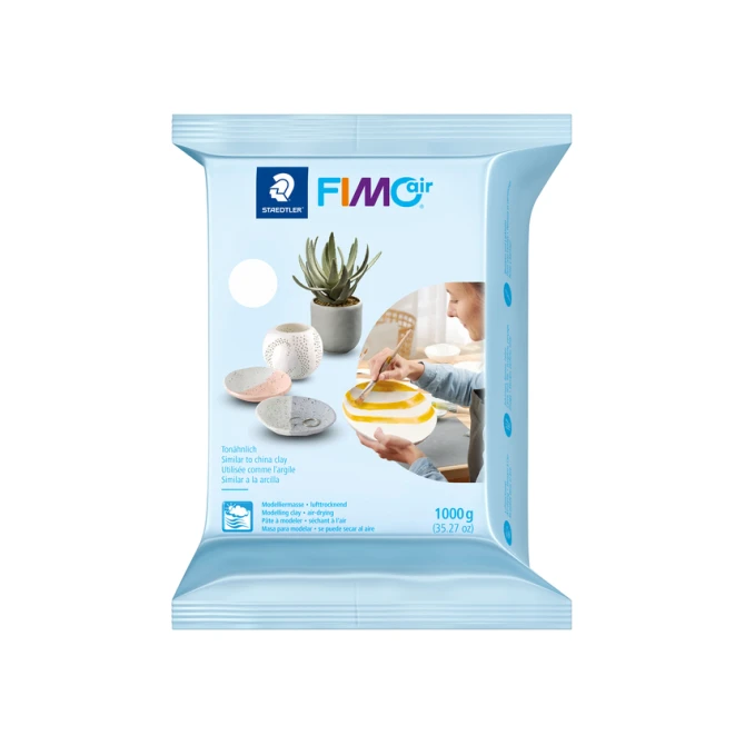 Boetseerklei Fimo Air 1000gram wit