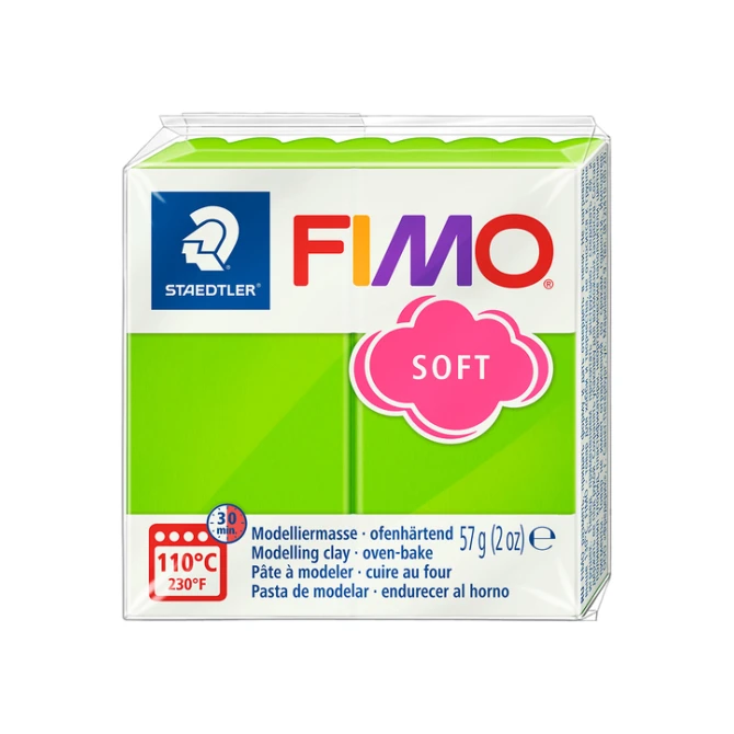 Boetseerklei Fimo soft 57 gram appelgroen