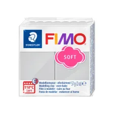 Boetseerklei Fimo soft 57 gram dolfijngrijs Boetseerklei Fimo soft 57 gram dolfijngrijs