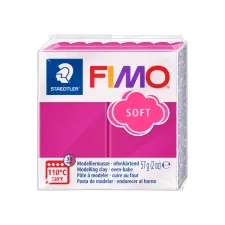 Boetseerklei Fimo soft 57 gram framboos Boetseerklei Fimo soft 57 gram framboos