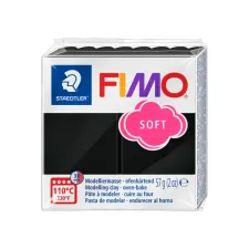 Boetseerklei Fimo soft 57 gram zwart