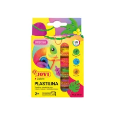 Boetseerklei Jovi plastalina 15gr neon kleuren assorti etui à 6 stuks