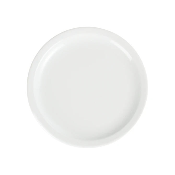 Bord Olympia Whiteware Ø23 cm doos 12 stuks wit