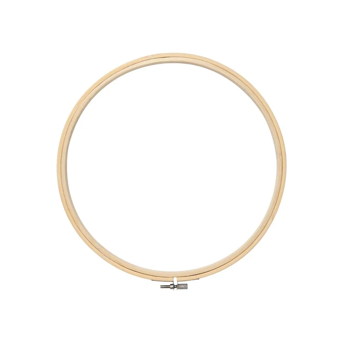 Borduurframe Creativ Company rond 25cm hout