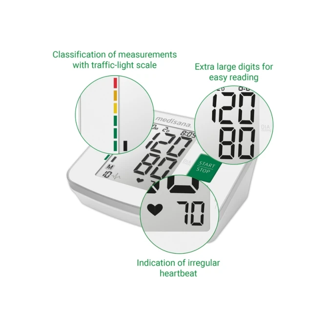 Bovenarmbloeddrukmeter Medisana BU 512