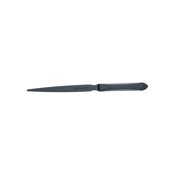 Briefopener MAULpro zwart gecoat rubber heft, zwart gelakt RVS lemmet 21.5 cm