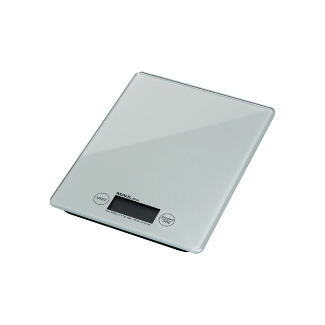 Briefweger MAUL Gloss tot 5000 gram glazen plateau inclusief batterij wit