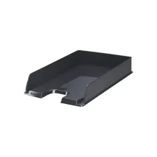 Brievenbak Esselte Europost Vivida A4 zwart Brievenbak Esselte Europost Vivida A4 zwart