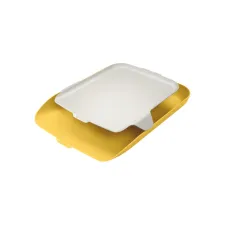 Brievenbak Leitz Cosy met desk organiser geel