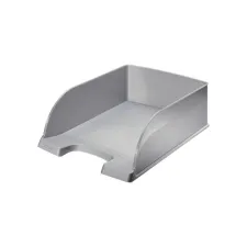 Brievenbak Leitz Plus Jumbo A4 grijs Brievenbak Leitz Plus Jumbo A4 grijs