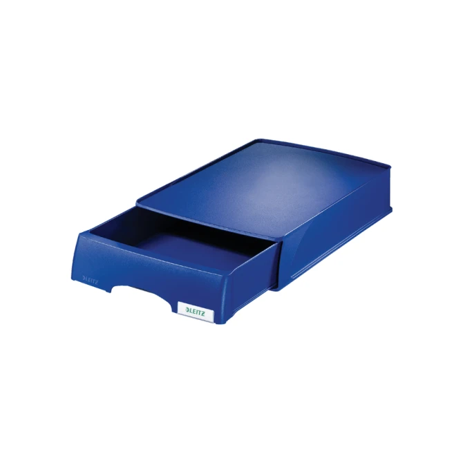 Brievenbak Leitz Plus met lade A4 maxi blauw
