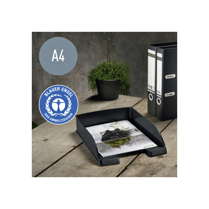 Brievenbak Leitz Recycle A4 zwart