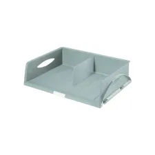 Brievenbak Leitz Sorty Jumbo A3 dwars grijs Brievenbak Leitz Sorty Jumbo A3 dwars grijs