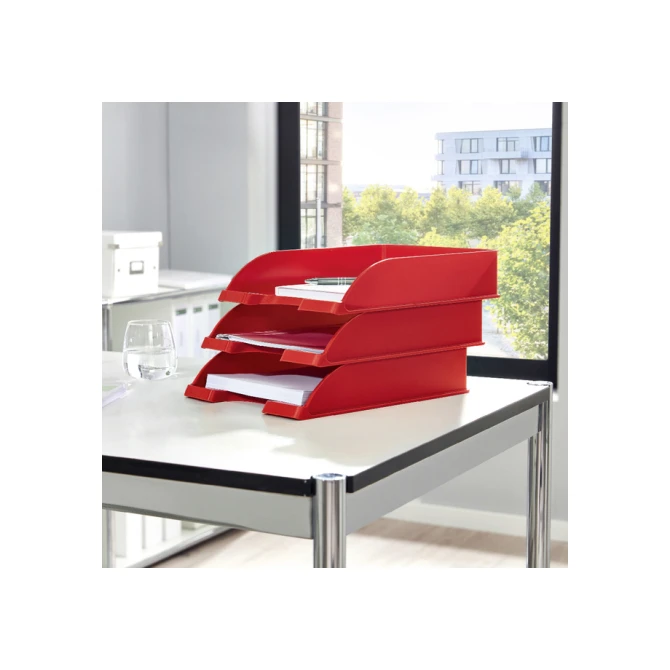 Brievenbak Leitz Wow A4 rood