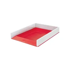 Brievenbak Leitz WOW A4 wit/rood Brievenbak Leitz WOW A4 wit/rood