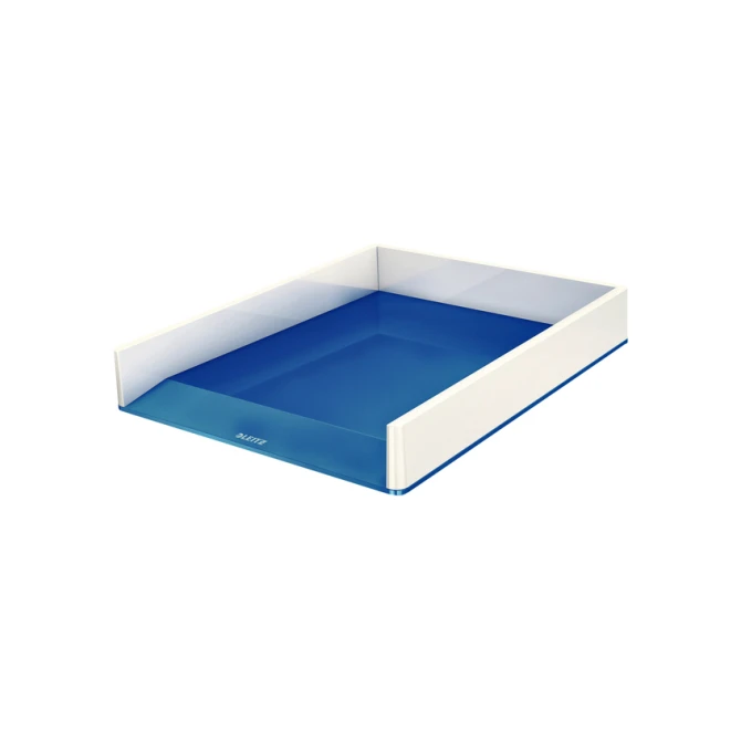 Brievenbak Leitz WOW wit/blauw