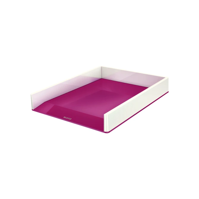 Brievenbak Leitz WOW wit/roze