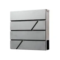Brievenbus BRASQ PB200 Deluxe wand rvs
