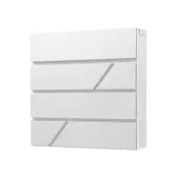 Brievenbus BRASQ PB200 Deluxe wand wit