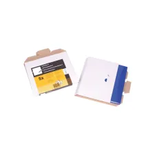 Brievenbusbox CleverPack A5 230x160x26mm karton wit pak à 5 stuks Brievenbusbox CleverPack A5 230x160x26mm karton wit pak à 5 stuks