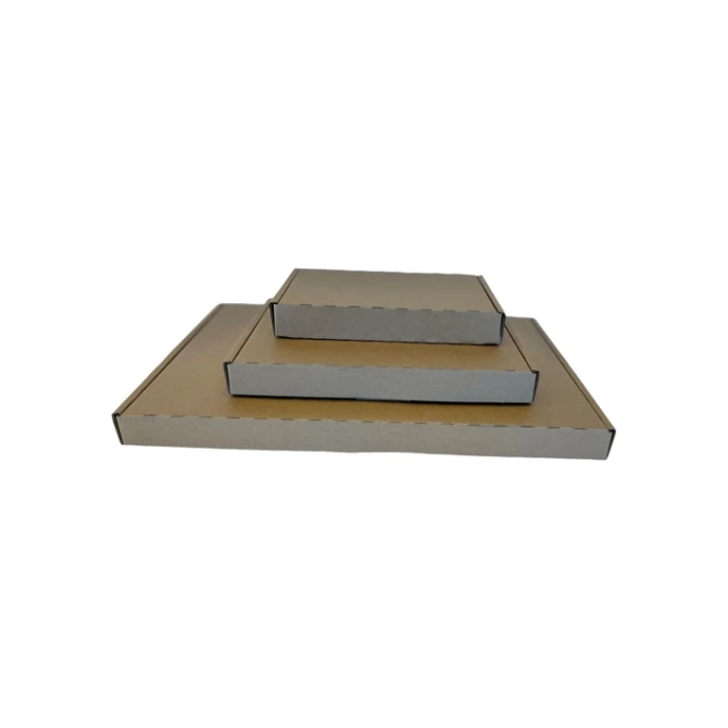 Brievenbusbox IEZZY A6 180x115x28mm karton bruin