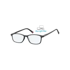 Bril Montana +0.00 dpt blue light filter zwart Bril Montana +0.00 dpt blue light filter zwart