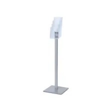 Brochurehouder Quantore met standaard 4x 110x140x30mm