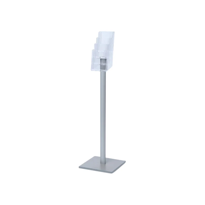 Brochurehouder Quantore met standaard 4x 110x140x30mm