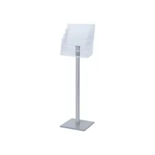 Brochurehouder Quantore standaard 4x A4 liggend
