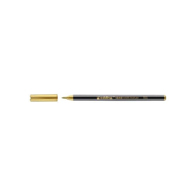 Brushpen edding 1340 metallic goud