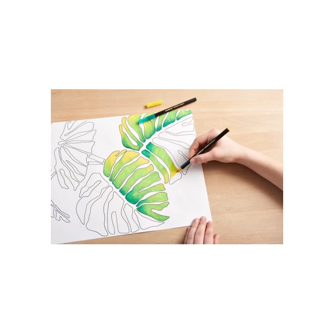 Brushpen edding 1340 zilvergrijs