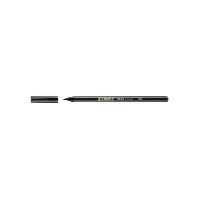 Brushpen edding 1340 zwart