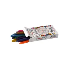 Brushpen Pentel SES15C Sign Artist standaardkleuren assorti 12 stuks Brushpen Pentel SES15C Sign Artist standaardkleuren assorti 12 stuks