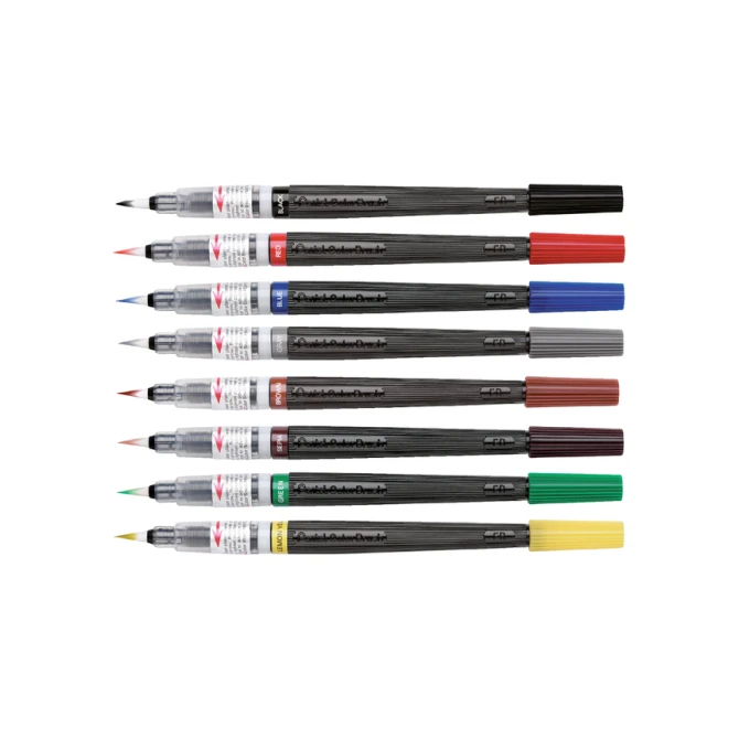 Brushpen Pentel XGFL-101X zwart