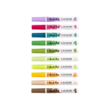 Brushpen Talens Ecoline set à 10 stuks botanisch Brushpen Talens Ecoline set à 10 stuks botanisch